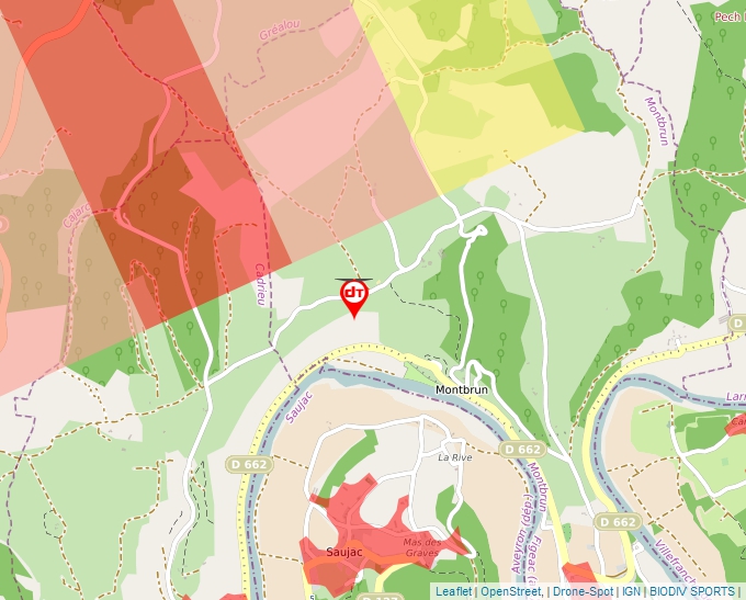 Carte Géoportail pour les drones de loisir