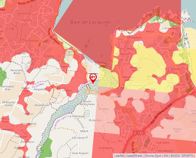 Carte Géoportail pour les drones de loisir