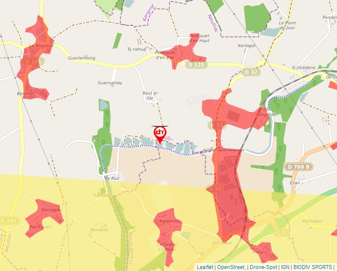 Carte Géoportail pour les drones de loisir