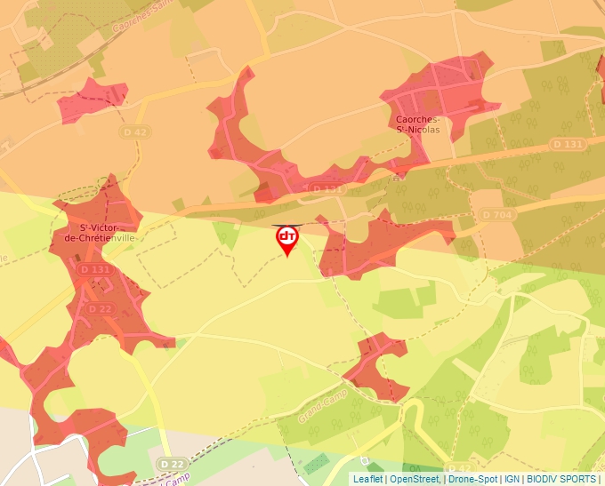 Carte Géoportail pour les drones de loisir