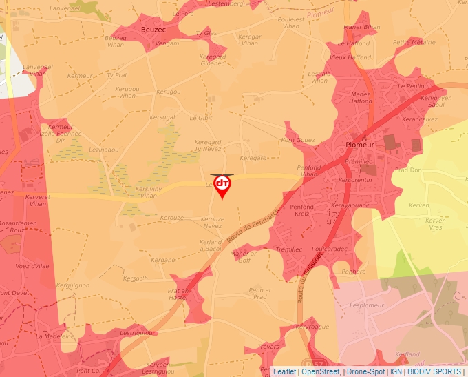 Carte Géoportail pour les drones de loisir