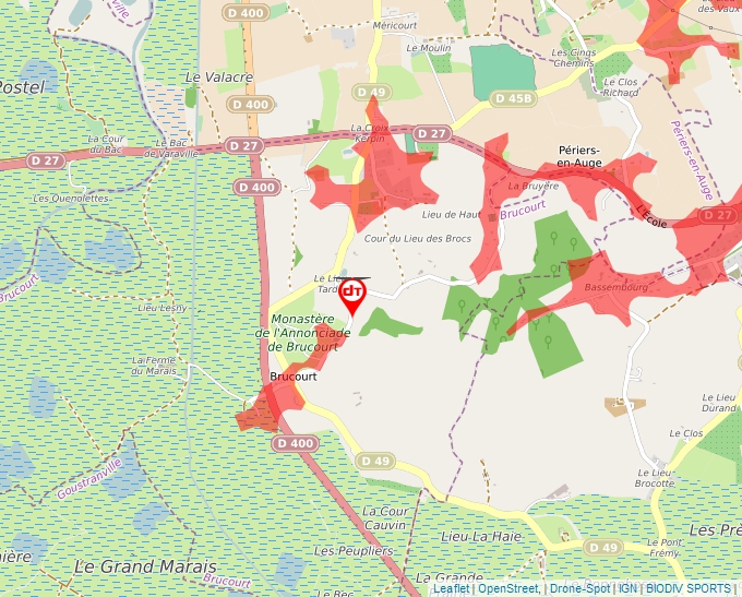 Carte Géoportail pour les drones de loisir