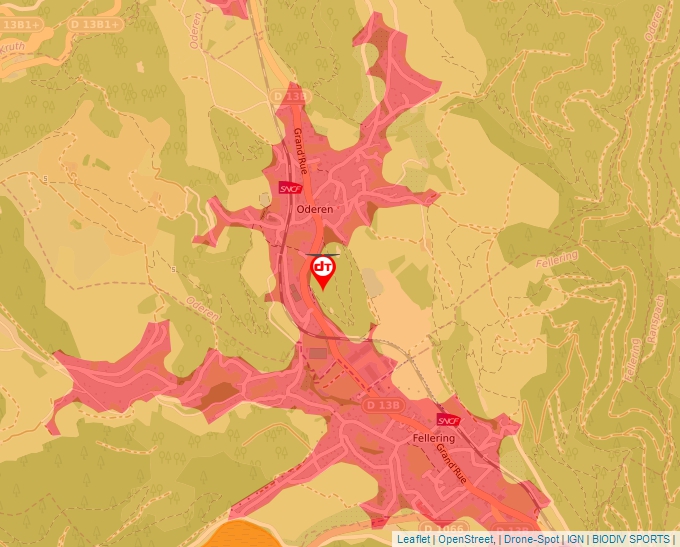 Carte Géoportail pour les drones de loisir