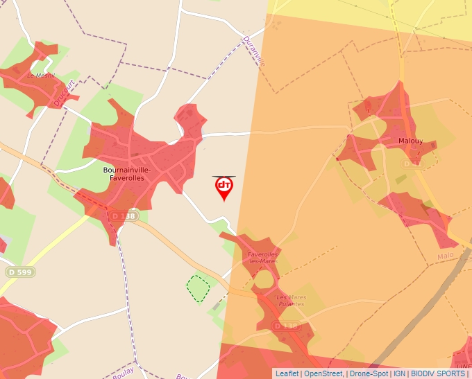 Carte Géoportail pour les drones de loisir