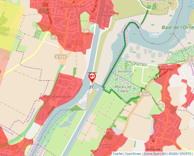 Carte Géoportail pour les drones de loisir