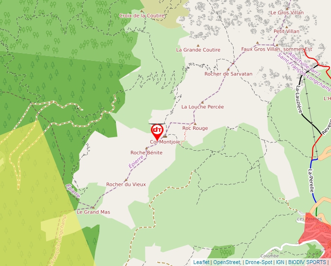 Carte Géoportail pour les drones de loisir