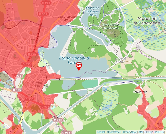 Carte Géoportail pour les drones de loisir