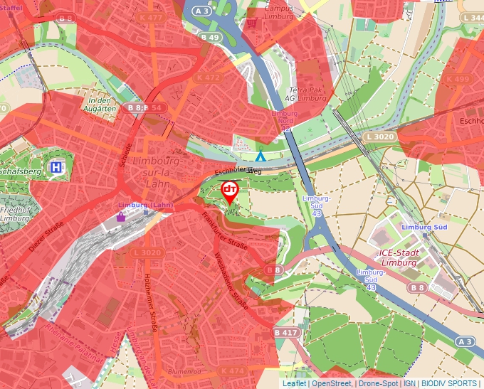 Carte Géoportail pour les drones de loisir