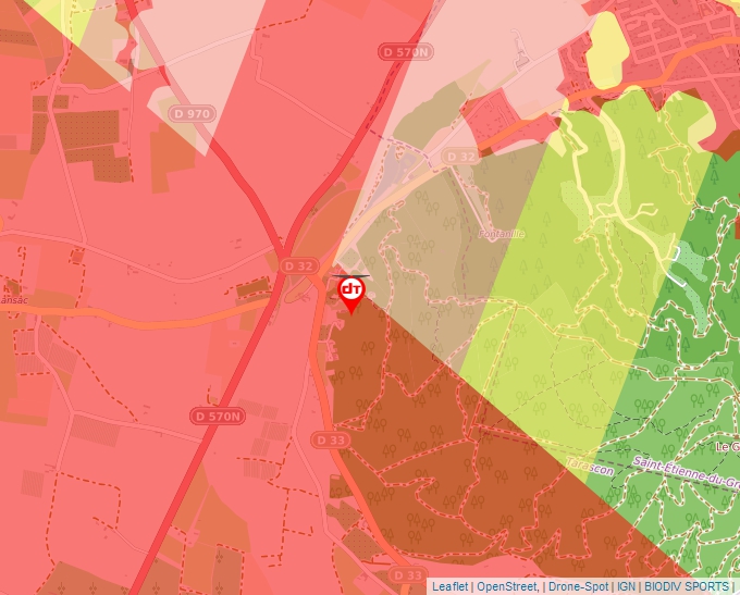 Carte Géoportail pour les drones de loisir