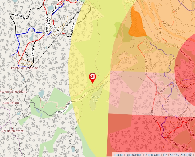 Carte Géoportail pour les drones de loisir