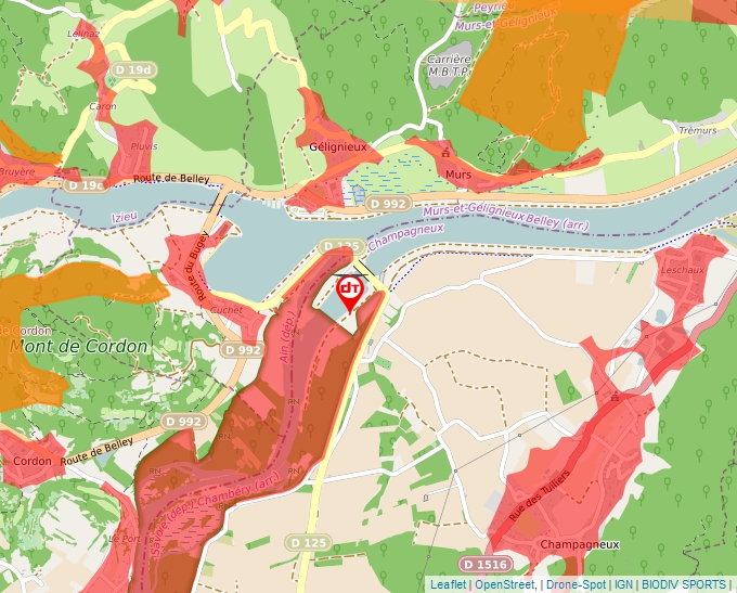 Carte Géoportail pour les drones de loisir