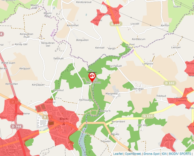 Carte Géoportail pour les drones de loisir