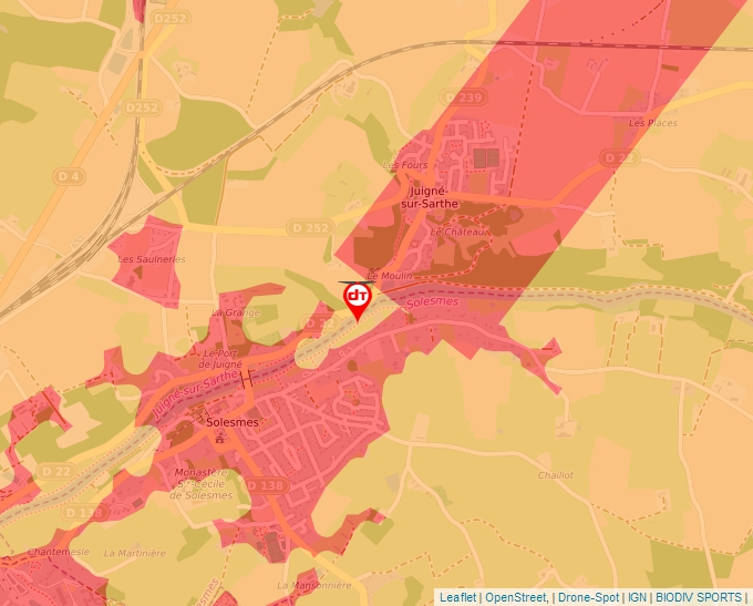 Carte Géoportail pour les drones de loisir