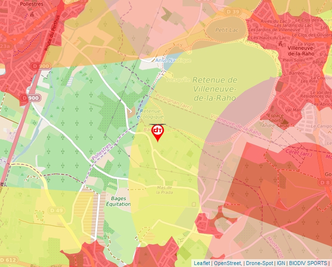 Carte Géoportail pour les drones de loisir