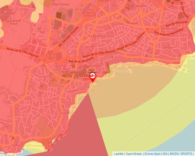 Carte Géoportail pour les drones de loisir