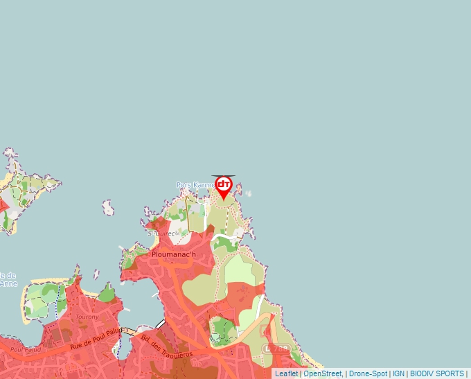 Carte Géoportail pour les drones de loisir