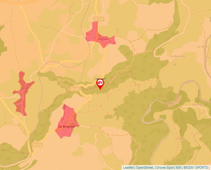 Carte Géoportail pour les drones de loisir