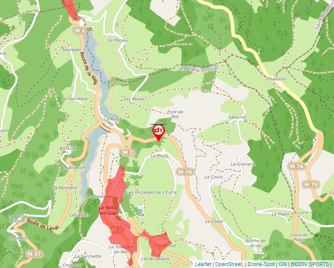 Carte Géoportail pour les drones de loisir