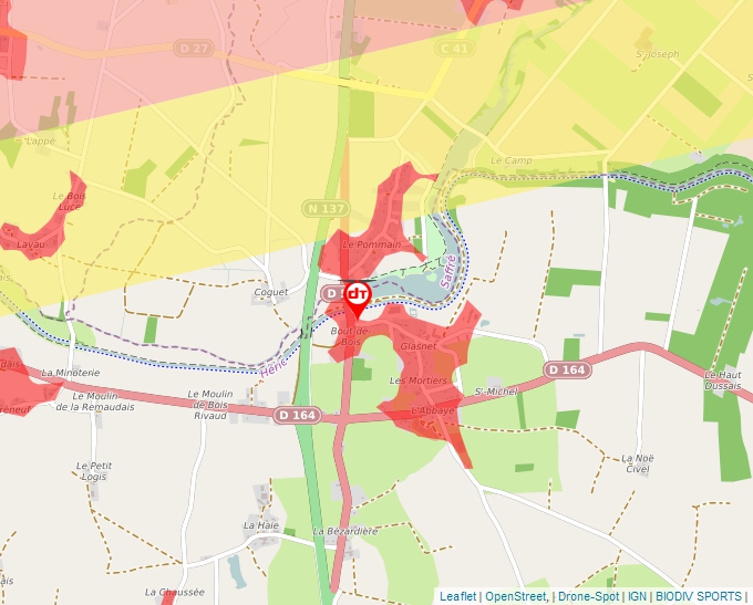 Carte Géoportail pour les drones de loisir