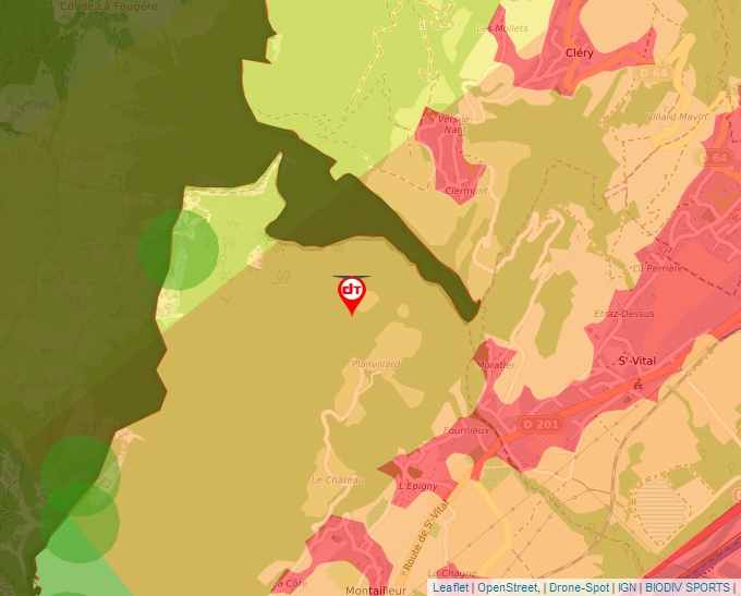 Carte Géoportail pour les drones de loisir