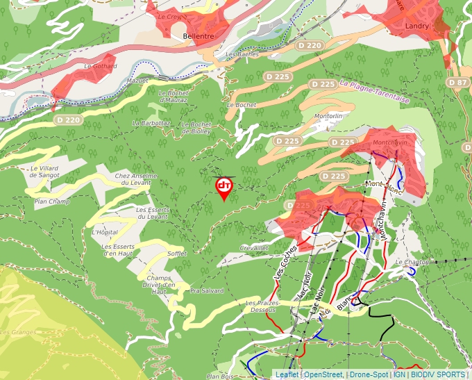 Carte Géoportail pour les drones de loisir