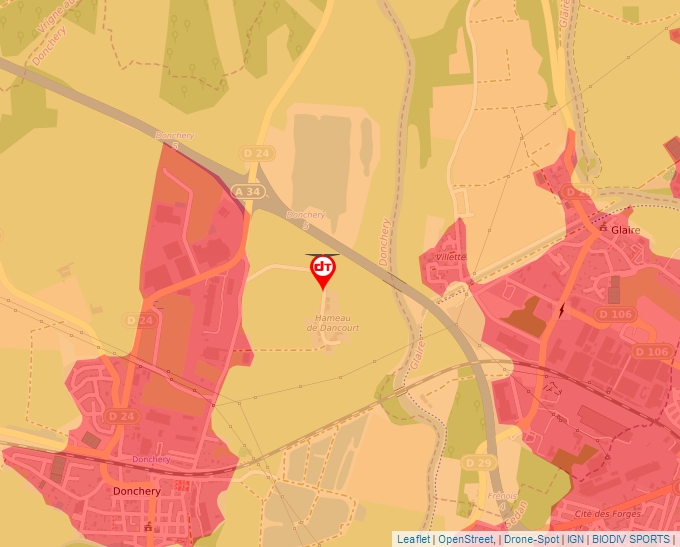 Carte Géoportail pour les drones de loisir