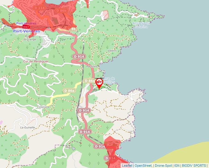 Carte Géoportail pour les drones de loisir