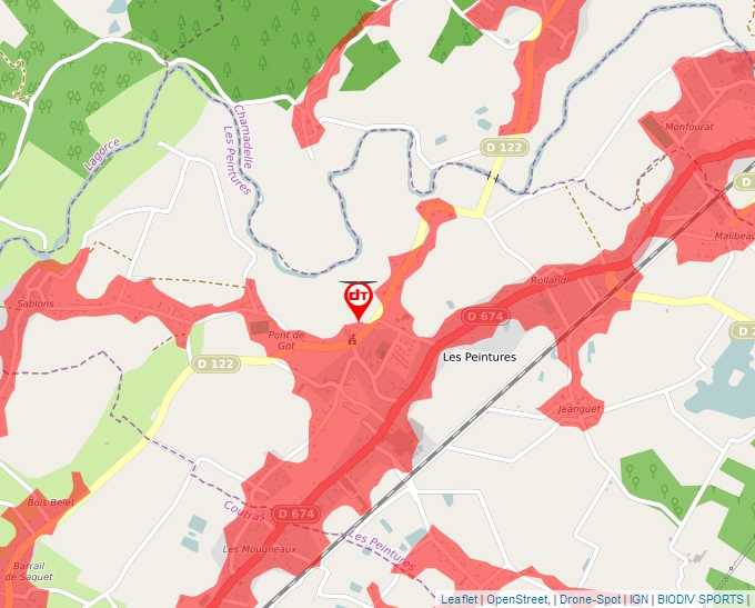 Carte Géoportail pour les drones de loisir