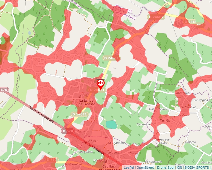 Carte Géoportail pour les drones de loisir