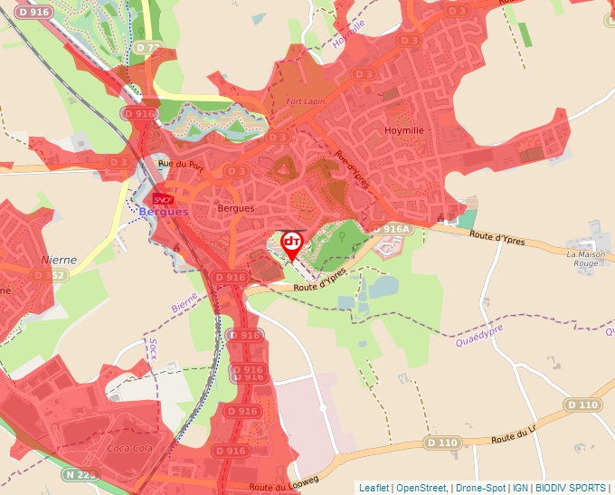 Carte Géoportail pour les drones de loisir