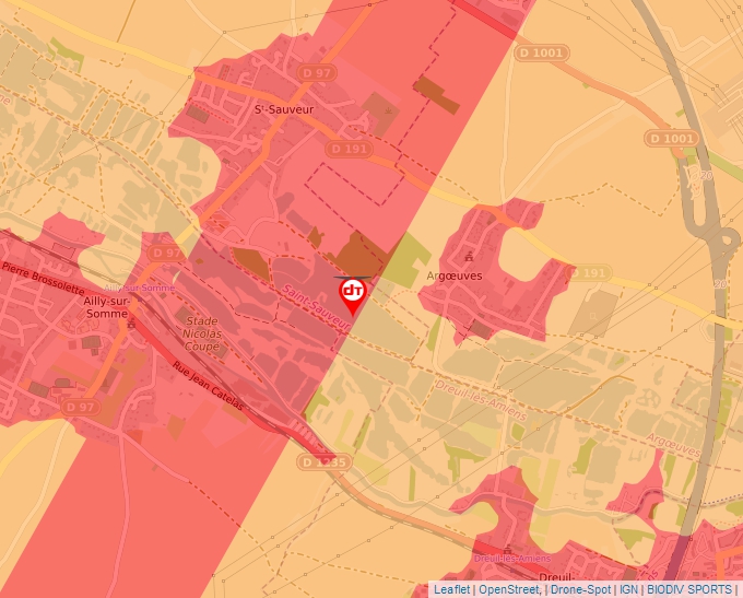 Carte Géoportail pour les drones de loisir