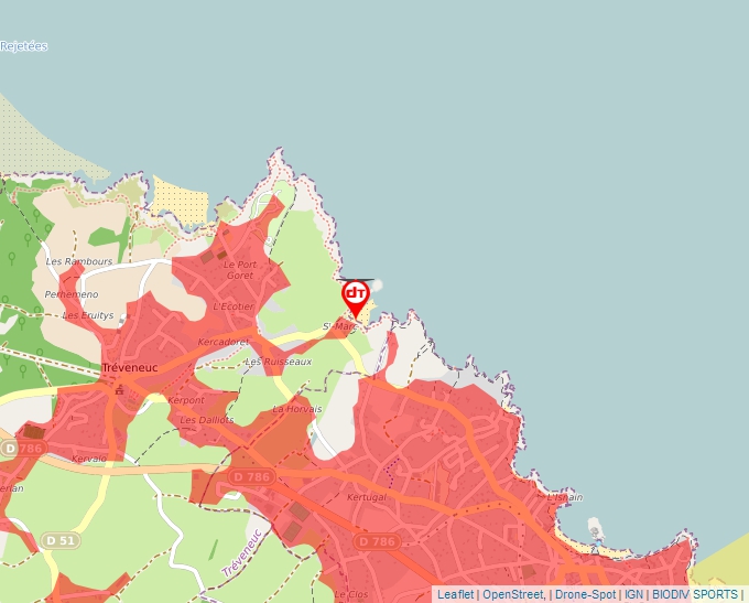 Carte Géoportail pour les drones de loisir