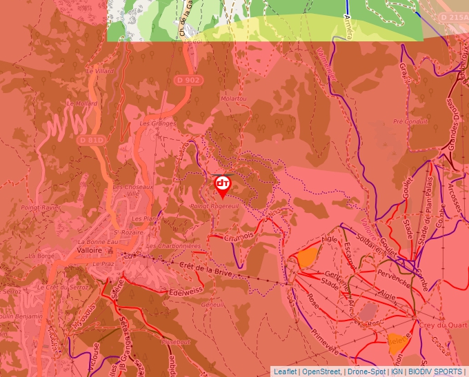 Carte Géoportail pour les drones de loisir