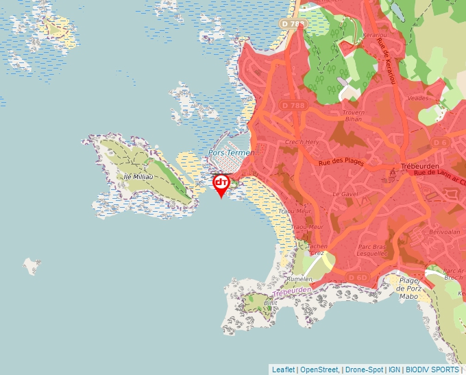 Carte Géoportail pour les drones de loisir