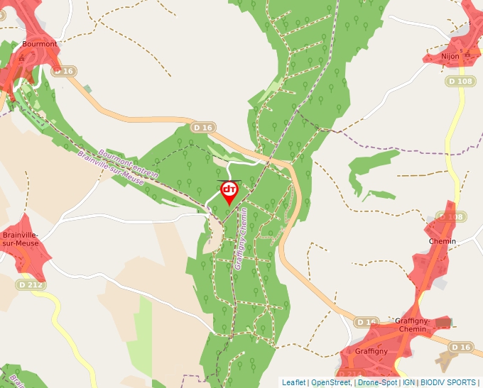 Carte Géoportail pour les drones de loisir