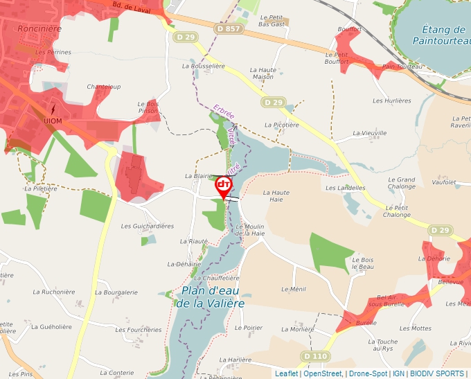 Carte Géoportail pour les drones de loisir