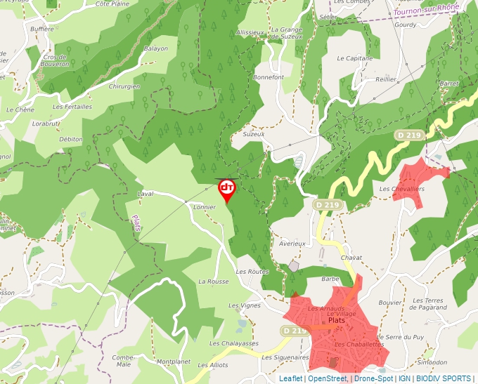 Carte Géoportail pour les drones de loisir