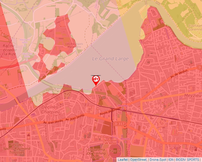 Carte Géoportail pour les drones de loisir