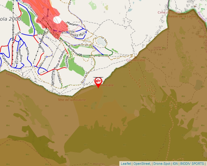 Carte Géoportail pour les drones de loisir