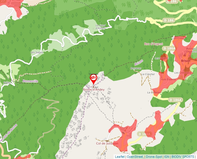 Carte Géoportail pour les drones de loisir