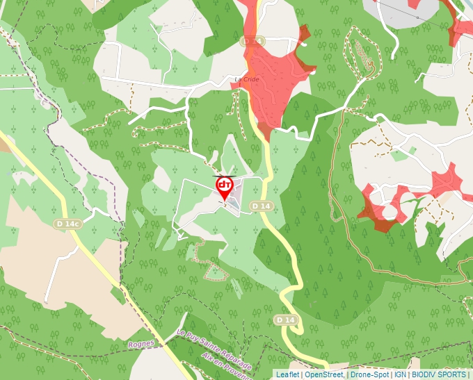 Carte Géoportail pour les drones de loisir