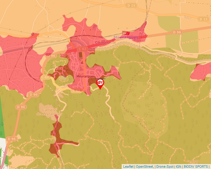 Carte Géoportail pour les drones de loisir