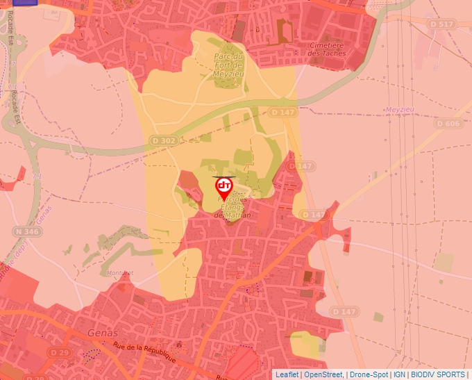 Carte Géoportail pour les drones de loisir