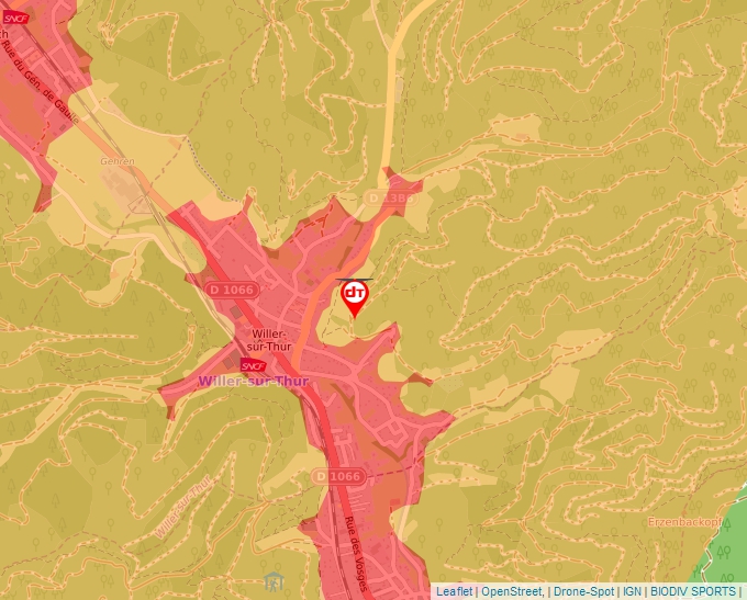 Carte Géoportail pour les drones de loisir