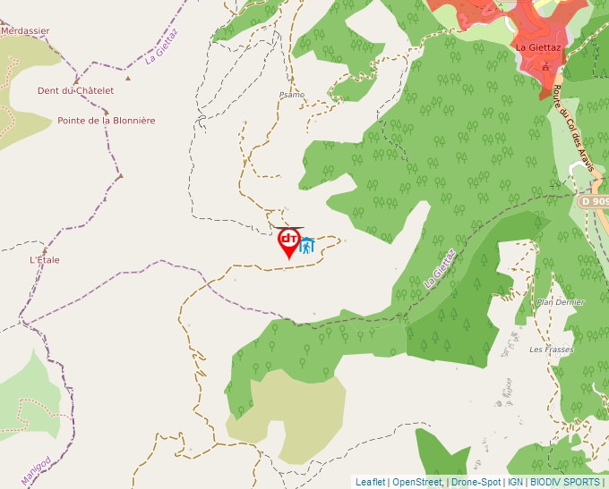 Carte Géoportail pour les drones de loisir