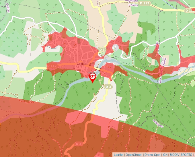 Carte Géoportail pour les drones de loisir