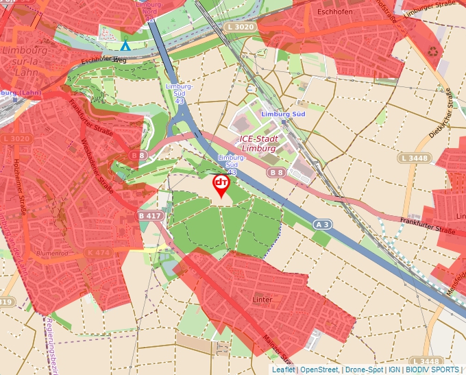 Carte Géoportail pour les drones de loisir