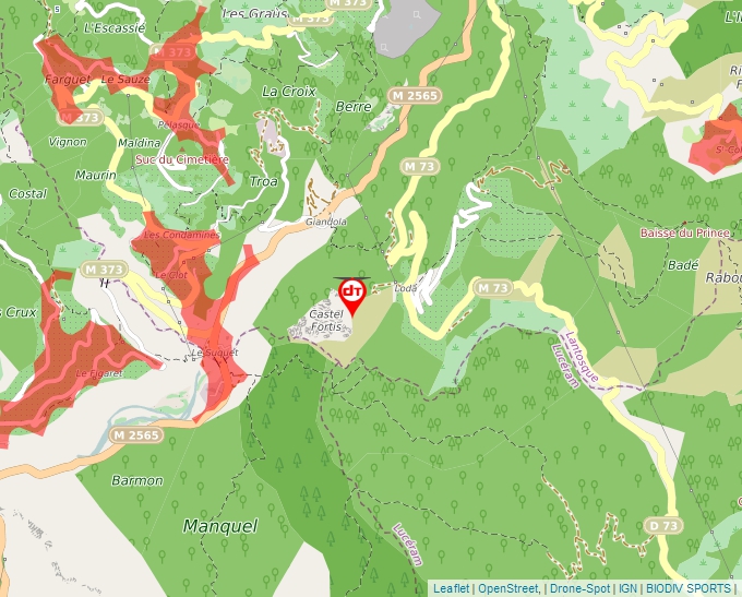 Carte Géoportail pour les drones de loisir