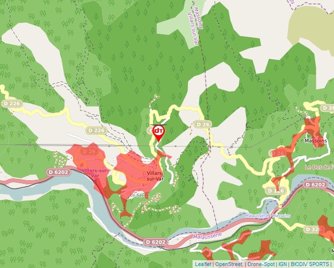 Carte Géoportail pour les drones de loisir