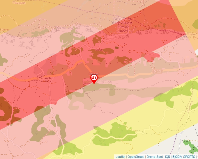 Carte Géoportail pour les drones de loisir